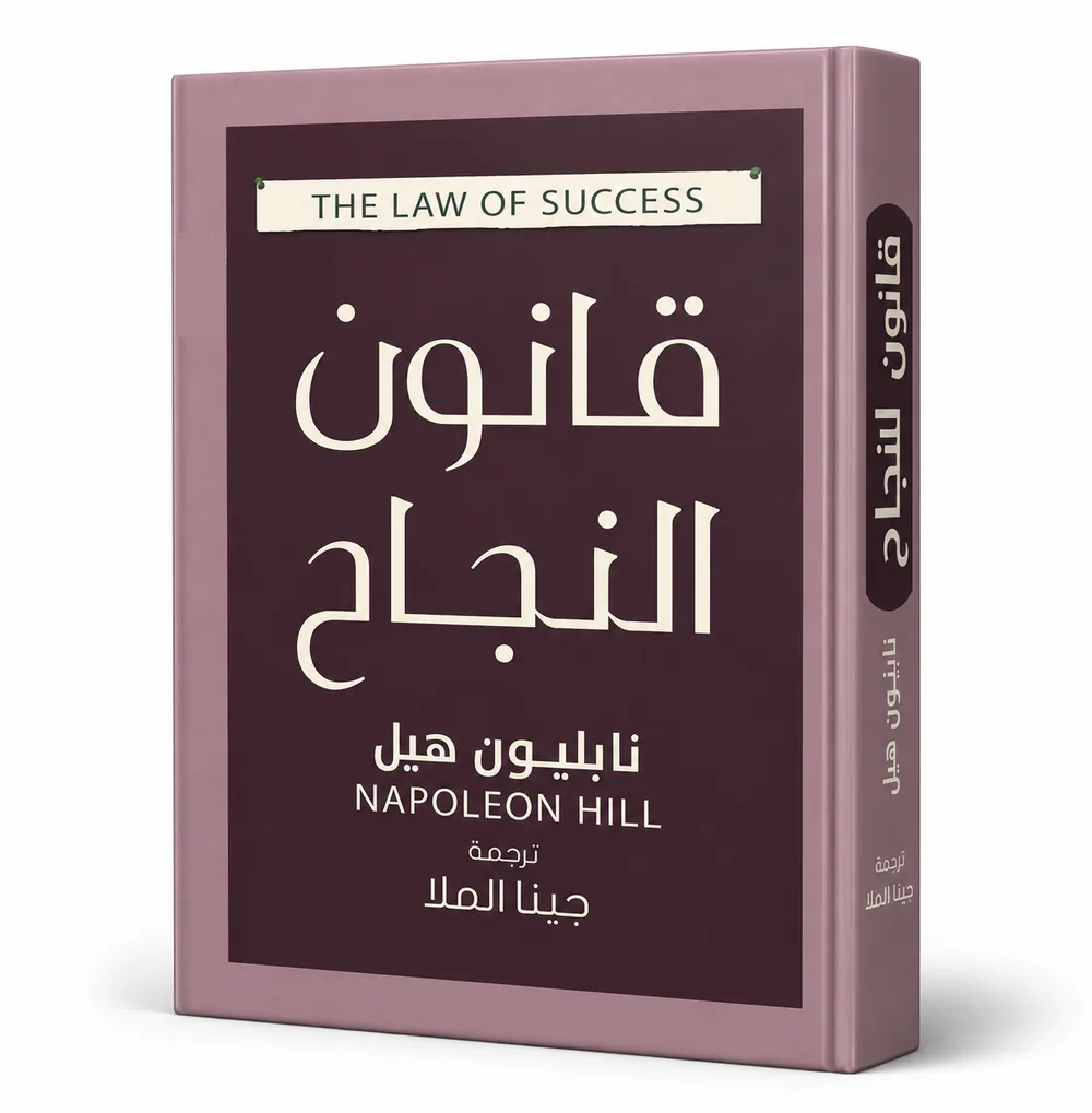 غلاف كتاب قانون النجاح لـنابليون هيل